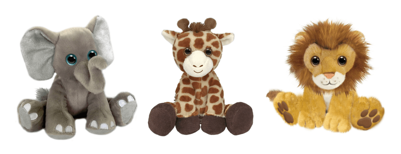 GiraffeElephantLion